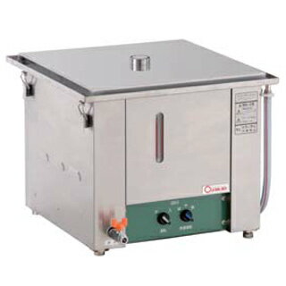 商品の仕様●電気容量3φ200V：4.5kw●定格最大電流 (A)：13.0●接続法リード線2mプラグ付：接地3P-20A●外形寸法(mm)：前幅525×奥行525×高さ400●温度調整 3段切替 弱0.7kw 中3kw 強4.5kw●給水接続口(A)15×1排水接続口(A)15×1●製品重量(kg)25●専用架台別途※商品画像はイメージです。複数掲載写真も、商品は単品販売です。予めご了承下さい。※商品の外観写真は、製造時期により、実物とは細部が異なる場合がございます。予めご了承下さい。※色違い、寸法違いなども商品画像には含まれている事がございますが、全て別売です。ご購入の際は、必ず商品名及び商品の仕様内容をご確認下さい。※原則弊社では、お客様都合（※色違い、寸法違い、イメージ違い等）での返品交換はお断りしております。ご注文の際は、予めご了承下さい。　---------------------------------------------------------------------------こちらの商品は、ご注文後1週間以内に配送の日程についてのご連絡を致します。ご不在、弊社からの連絡メールの不達などでご連絡がとれないお客様のご注文に関しては一旦キャンセルとさせて頂き再度ご相談させて頂くこともございます。また、銀行振込を選ばれたご注文で1週間以内にご入金がない場合、一旦キャンセルとさせて頂きますのであらかじめご了承ください。---------------------------------------------------------------------------