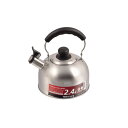 パール金属 ヒートアップII ステンレス製笛吹きケットル2.4l【ECJ】