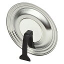 【まとめ買い10個セット品】サティーナ ステンレス製窓付スタンドパンカバー18〜22cm用【キッチン用品 調理道具 鍋蓋 窓付き ステンレス】【ECJ】