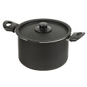 マルチクック ふっ素加工IH対応湯切り両手鍋22cm【ECJ】