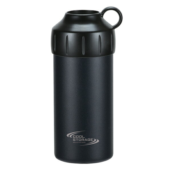 【コレにペットボトルを入れるだけでず-っと冷たい!熱中症予防にオススメ!子どもから大人まで大人気!今売れてます】クールストレージ ペットボトルクーラー500・600ml兼用(ブラック)【2020autumnss】