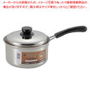 パール金属 NEWノヴェル ステンレス製片手鍋14cm【ECJ】