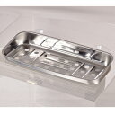 パール金属 日本製の洗剤・スポンジラック(小) HB-1653【ECJ】