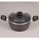 パール金属 ニューチャコ ふっ素加工IH対応ガラス蓋付両手鍋20cm HB-1669【煮物鍋 人気 シチュー鍋の鍋 業務用 両手鍋 パスタ鍋 人気の鍋 使いやすい鍋メーカー 調理器具】【ECJ】