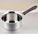パール金属 メイドインジャパン ステンレス製注ぎやすい行平鍋16cm HB-1887【キッチン用品 家庭用 鍋 取っ手 ステンレス 16cm 特殊形状 つや消し...