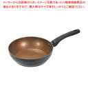 VISIONS GOLD Coating IH対応ディープパン24cm Black 【ECJ】