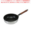 ファストクック 2層鋼ダイヤモンドコート極深フライパン24cm 【ECJ】