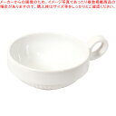 スープカップにも使える取っ手付とんすい(白)【ECJ】