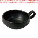 スープカップにも使える取っ手付とんすい(黒)【ECJ】