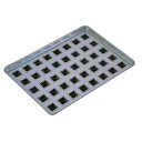 【まとめ買い10個セット品】【シリコン シリコーン加工 ダイヤ型天板 40面】 【キッチン 業務用天板 天パン オーブン レンジ お菓子作り ケーキ作り オーブ...