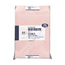 【まとめ買い10個セット品】 マルアイ 藤壺事務用封筒カラー(100枚パック) PK-121P ピンク 100枚【ECJ】