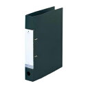 【まとめ買い10個セット品】 リヒトラブ リクエスト・D型リングファイル G2230-24 黒 1冊【ECJ】