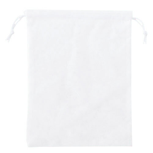 【まとめ買い10個セット品】不織布 巾着袋 25×33cm 10枚 61-283-13-1【 ラッピング用品 包装紙 薄葉紙・不織布 不織布 巾着袋 】【 ラッ...