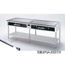 大型 ピタット・グリドル PGA-3000(6人掛) 分割式 3000×600×800 12A・13A(都市ガス)【メーカー直送/後払い決済不可】【ECJ】