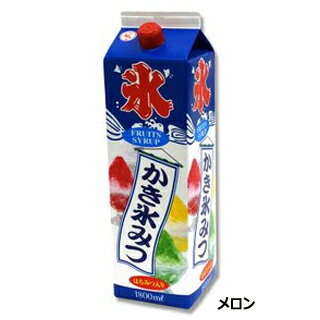 かき氷のみつ メロン 8本セット | 氷蜜 シロップ 氷菓【 カキ氷 シロップ かき氷シロップ 人気 かき氷のシロップ 美味しい かき氷 シロップ 業務用かき氷シロップ おすすめ かき氷みつ 業務用 おいしい かき氷シロップ 販売店 】 【ECJ】
