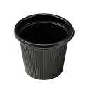 【まとめ買い10個セット品】3/4オンスカップ 黒本体 50個【ECJ】