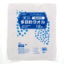 【まとめ買い10個セット品】多目的タオル 厚口 WHITE 12枚入 1束【ECJ】