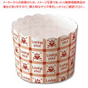 天満紙器 M406 マフィンカップ ハートチェック100枚入【ECJ】