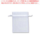 【まとめ買い10個セット品】HEIKO オーガンジーバッグ M ホワイト 1束【ECJ】