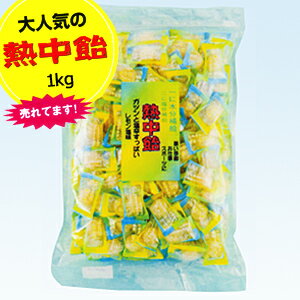 【業務用】熱中飴 レモン味 1kg 【 塩分補給食品 熱中症対策食品 夏対策グッズ 暑さ対策グッズ 熱射病 熱中症対策グッズ 】のサムネイル