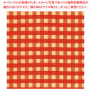 包装紙 レトロチェック赤 半才判【ECJ】