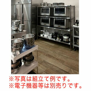 【 KWシェルフフラット304+ステンポスト 30×120×H180cm×4段 】 【 メーカー直送/代金引換決済不可 】 【 業務用 【 厨房用品 調理器具 料理道具 小物 作業 】