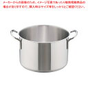 ムラノ インダクション18-8半寸胴鍋 (蓋無)24cm【ずんどう ラーメン 半寸胴鍋 おでん用 鍋 寸胴型 ずんどうなべ 人気の鍋 寸胴 業務用 半寸胴鍋 ラーメン用 鍋 ずん胴 おでんの鍋 寸胴なべ スープ 寸胴 スープ鍋 業務用鍋 カレー スープ用鍋】【ECJ】