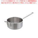【まとめ買い10個セット品】ムラノ インダクション18-8片手浅型鍋 (蓋無)28cm【 片手鍋 人気の鍋 使いやすい鍋 ランキング 煮物鍋】【ECJ】