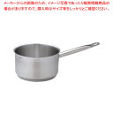 遠藤商事 / TKG PRO(プロ)片手深型鍋(蓋無) 18cm【片手鍋 片手鍋 IH100V対応 IH200V対応 人気の鍋 通販 使いやすい鍋 煮物鍋 ブラ...