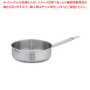 遠藤商事 / TKG PRO(プロ)片手浅型鍋(蓋無) 24cm【片手鍋 片手鍋 IH100V対応 IH200V対応 人気の鍋 通販 使いやすい鍋 煮物鍋 ブラ...