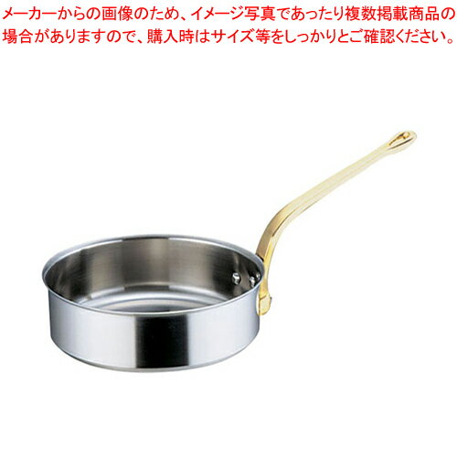 SAスーパーデンジ ソテーパン(蓋無) 18cm 《新型ハンドル》【ソテーパン 片手鍋 IH 100V対応 200V対応 業務用】【ECJ】