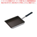 遠藤商事 / TKG IHセレクト 2層クラッド玉子焼 18×23cm【玉子焼 IH IH対応 卵焼きパン プロ用フライパン 簡単卵焼き 出し巻き卵フライパン】...