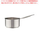 パデルノ 18-10片手深型鍋 (蓋無) 1006-18【片手鍋 IH IH対応 片手鍋 IH100V対応 IH200V対応 人気の鍋 通販 使いやすい鍋 煮物...