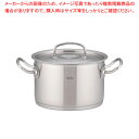 【まとめ買い10個セット品】フィスラー 18-10シチューポット 84-123(蓋付) 20cm【ECJ】