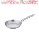 18-10プライオリティ フライパン 3680-22 デバイヤー【業務用 ihフライパンih用フライパン ih人気フライパン ih対応 フライパン プロ用 フラ...