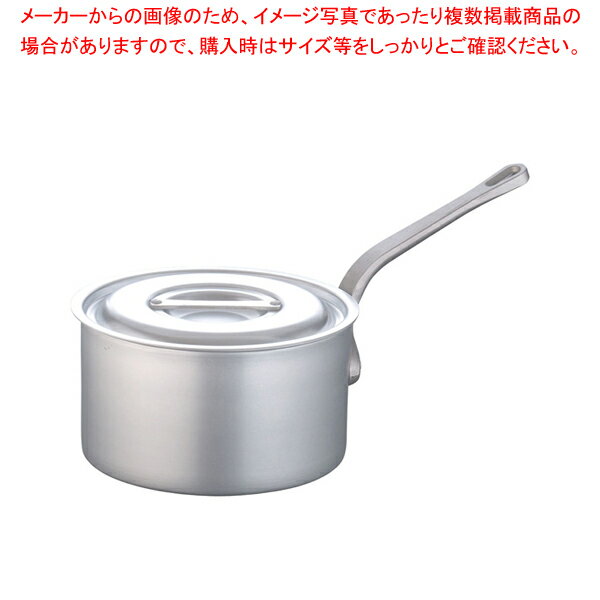 遠藤商事 / 片手深型鍋アルミニウム(アルマイト加工) (目盛付)TKG 24cm【片手鍋 人気の鍋 使いやすい鍋 ランキング 煮物鍋】【ECJ】