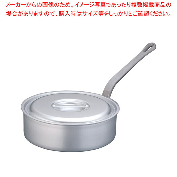 遠藤商事 / 片手浅型鍋アルミニウム(アルマイト加工) (目盛付)TKG 30cm【片手鍋 人気の鍋 使いやすい鍋 ランキング 煮物鍋】【ECJ】