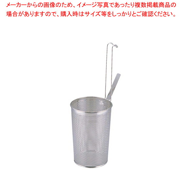 【まとめ買い10個セット品】UK18-8パンチング 共柄 深型底平煮ざるうどんてぼ【 うどんてぼ 業務用スープ漉し器 麺湯切りザル キッチンストレーナー そば 振りザル ラーメン茹でる 揚げザル】【ECJ】