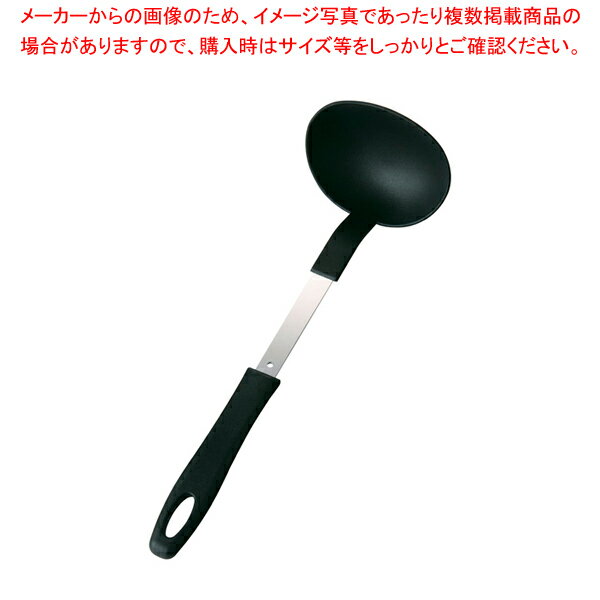 【まとめ買い10個セット品】耐熱抗菌お玉 小 黒【厨房用品 調理器具 料理道具 小物 作業 】 【おたま おたま 厨房用品 調理器具 料理道具 小物 作業 業務用】【ECJ】 1