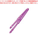 ABS おやつトング パープル【トング 業務用トング 可愛い 調理器具トング おしゃれなキッチン雑貨 調理用トング かわいいキッチンツール つかむ道具】【ECJ...