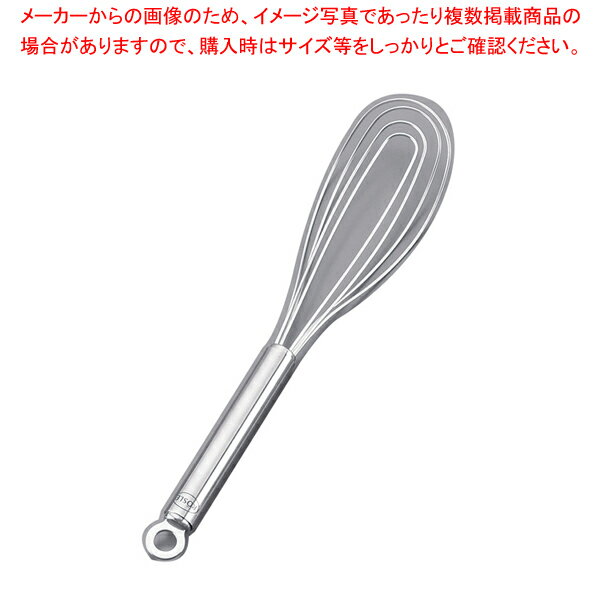 レズレー 18-10フラット泡立 95651 220mm【泡立て ホイッパー プロ愛用 厨房用品 調理器具販売 料理道具 作業 業務用厨房機器】【ECJ】