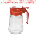【まとめ買い10個セット品】 ガラス製 焼肉タレ入 250cc 赤【調味料入れ 容器 ドレッシングボトル】【ECJ】