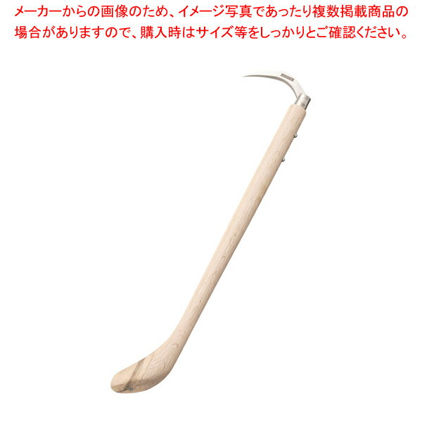 木柄 ステンレス 唐津鉤 42cm【手鉤 鯨カギ 手鉤 鯨カ