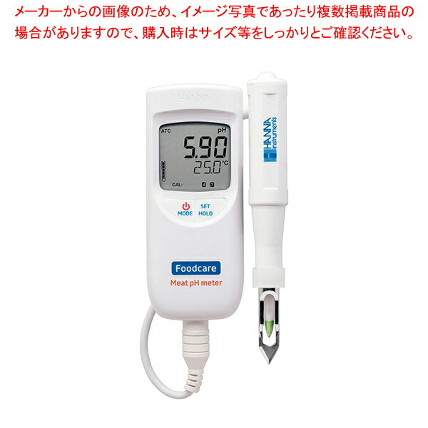ハンナ ポータブルpH/℃計 HI99163D【ECJ】