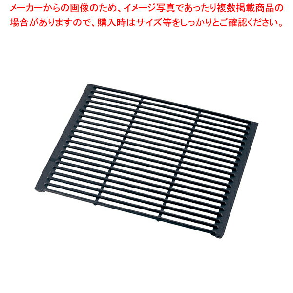 商品の仕様●サイズ：間口×奥行(mm)482×394●隙間間隔：9mm●厚さ：8mm●高さ：15mm●炭火の火力にも耐えられ、熱伝導も良く、美味しく仕上げれます。●肉や魚に美味しそうな焦げ目をつけれます。※商品画像はイメージです。複数掲載写真も、商品は単品販売です。予めご了承下さい。※商品の外観写真は、製造時期により、実物とは細部が異なる場合がございます。予めご了承下さい。※色違い、寸法違いなども商品画像には含まれている事がございますが、全て別売です。ご購入の際は、必ず商品名及び商品の仕様内容をご確認下さい。※原則弊社では、お客様都合（※色違い、寸法違い、イメージ違い等）での返品交換はお断りしております。ご注文の際は、予めご了承下さい。【end-9-0763】→単品での販売はこちら