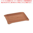 【まとめ買い10個セット品】木目樹脂サービストレイ ナチュラル 小【人気 おすすめ 業務用 販売 楽天 通販】【ECJ】