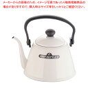 【まとめ買い10個セット品】ホーロードリップケットルII DK-200 ホワイト 2L【 ケットル やかん 】 【 ヤカン 薬缶 ケットル やかん 業務用】【E...