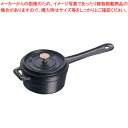ストウブ スモール ソースパン 10cm 40509-537 黒【片手鍋 人気の鍋 使いやすい鍋 ランキング 煮物鍋】【ECJ】