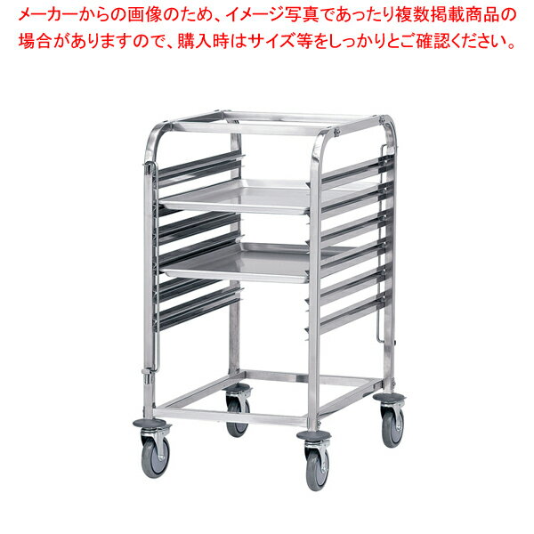 遠藤商事 / TKG ステン シートパントローリー N10511(6段)【厨房用カート 厨房用カート 業務用】【ECJ】