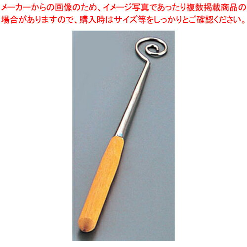 (T)木柄チョコレートフォーク うず�